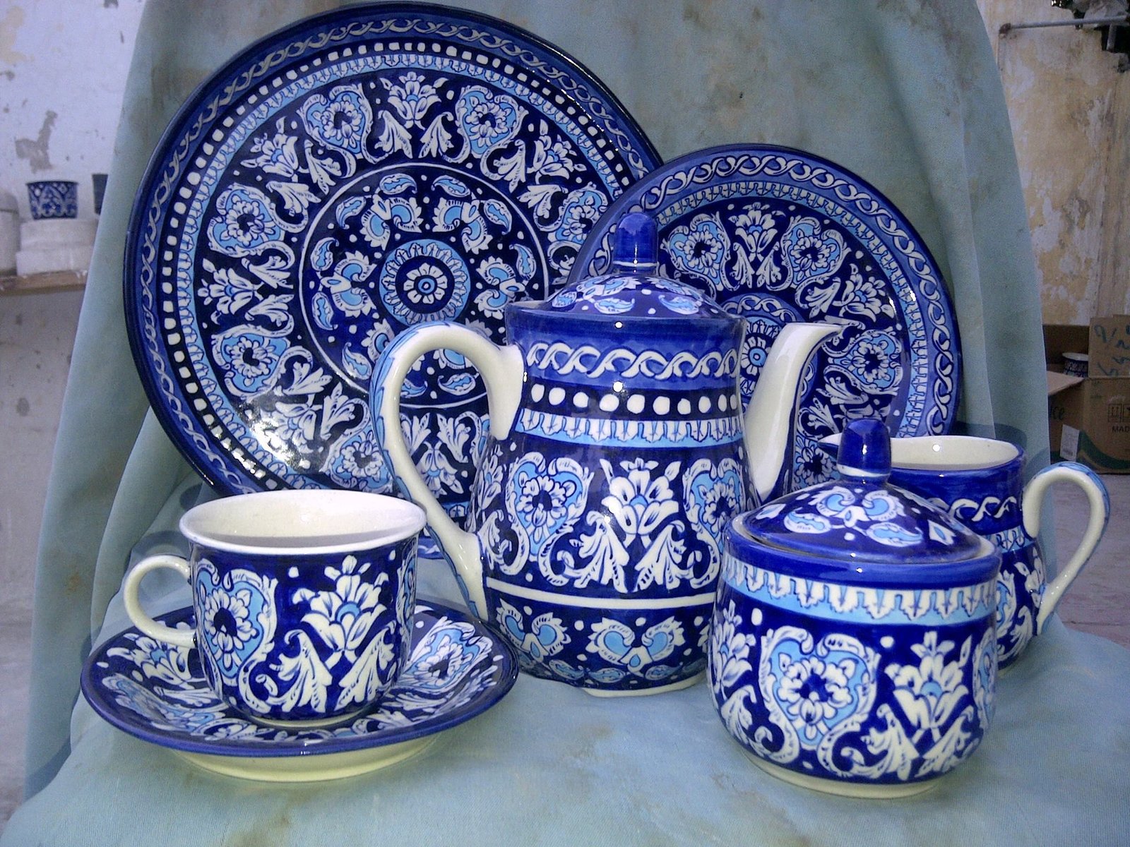Blue Pottery Designs